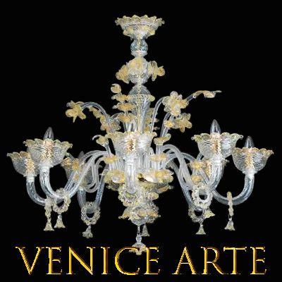 Dolfin - Murano glass chandelier