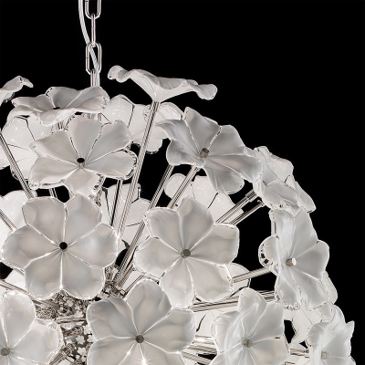 Lotus - Lustre en verre de Murano