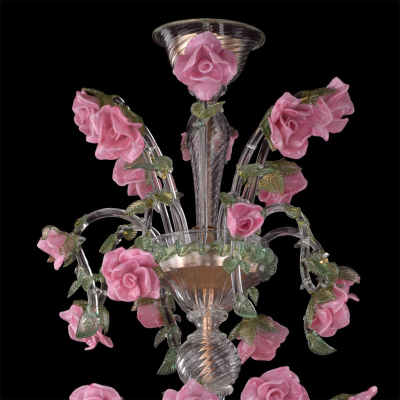 Rosier - Lustre en verre de Murano  - 6