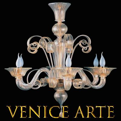 Tolomeo - Murano glass chandelier
