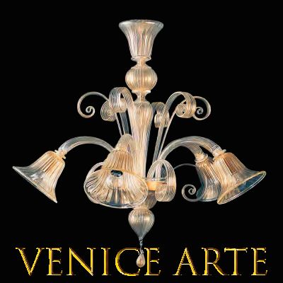 Bramante - Murano glass chandelier