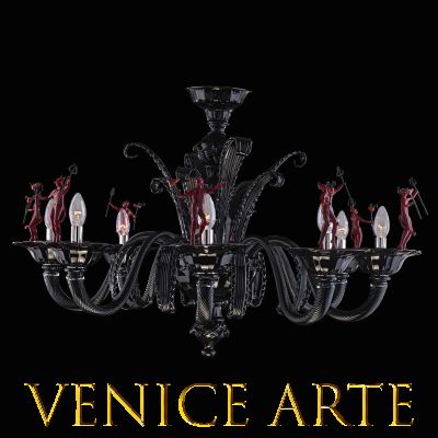 Diavoletti - Murano glass chandeliers