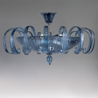 Fonte - Lustre en verre de Murano