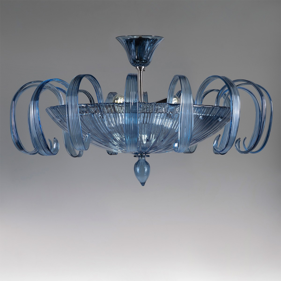 Fonte - Lustre en verre de Murano