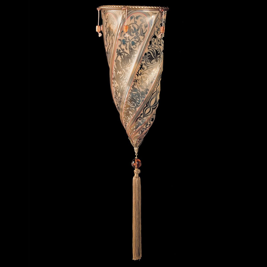 Damascus - Murano glass wall sconce