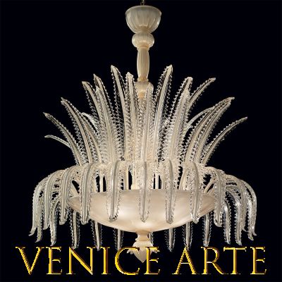 Taormina - Lámpara de cristal de Murano