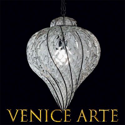 Linterna en cristal de Murano - Fiocco