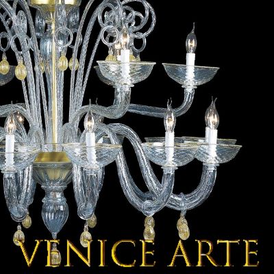 Raffaello - Murano glass chandelier