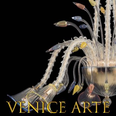 Cartesio - Murano glass chandelier