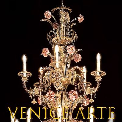 Cannaregio - Murano glass chandelier