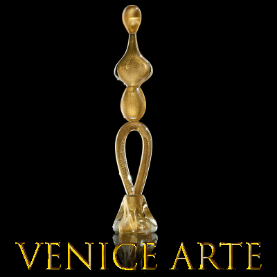 Adamo - sculpture en verre de Murano