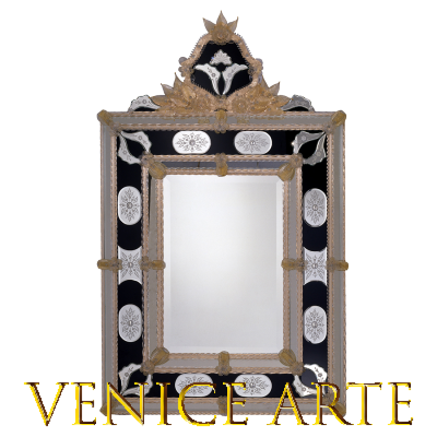 Adriano - Specchio veneziano, dettaglio