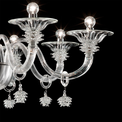 Bacaro - Lustre en verre de Murano