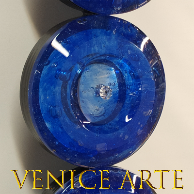 Oceano Blu - Venezianischer ovaler Spiegel