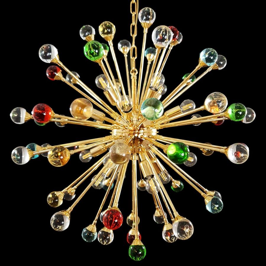 Sputnik - Murano glass chandelier