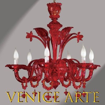 Grifone - Murano glass chandelier