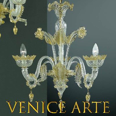Rialto - Murano glass chandelier
