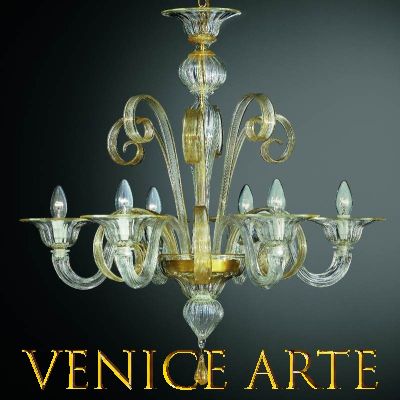 San Marco - Lámpara de cristal de Murano  - 7
