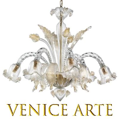 Tintoretto - Murano glass chandelier