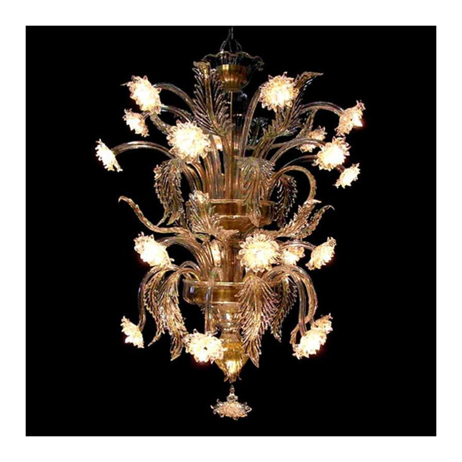 Tours - Lustre en verre de Murano