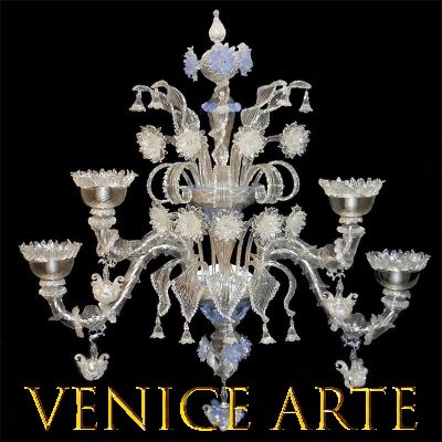 Rezzonico Klassische  - Kronleuchter aus Murano-Glas  - 2