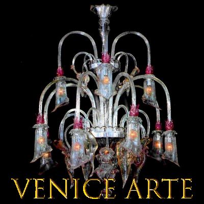San Lio - Araña de cristal veneciano