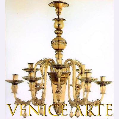 Santa Eufemia - Lustre en verre vénitien