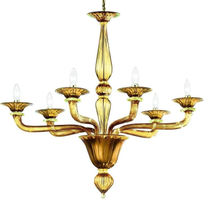 Lampadario in vetro di Murano