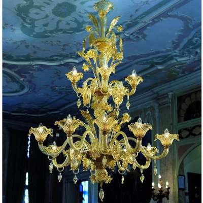 Versailles - Lustre en verre de Murano