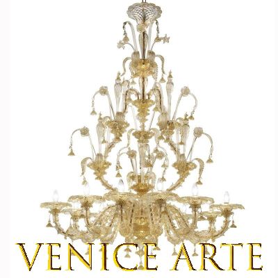 Giacarta - Murano glass chandelier Rezzonico