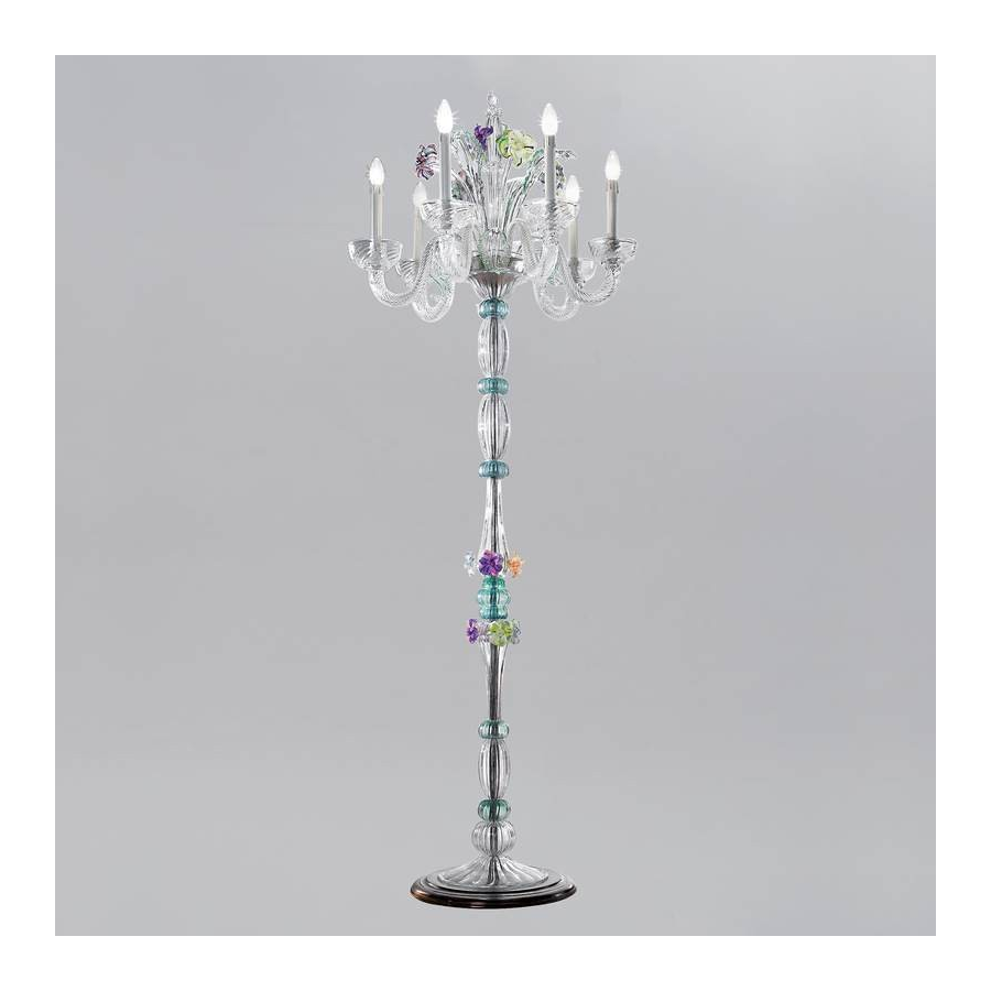 Stehlampe aus Murano glas 021P