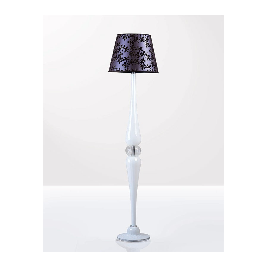 Lampadaire en verre de Murano M516PT