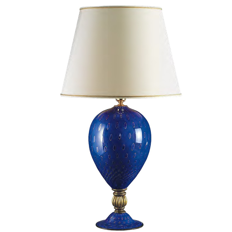 M528 - Lampe de table en verre de Murano