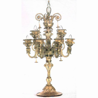 Murano glass chandelier