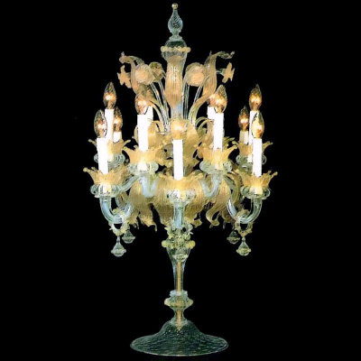 Murano glas Flambeaux San Erasmo