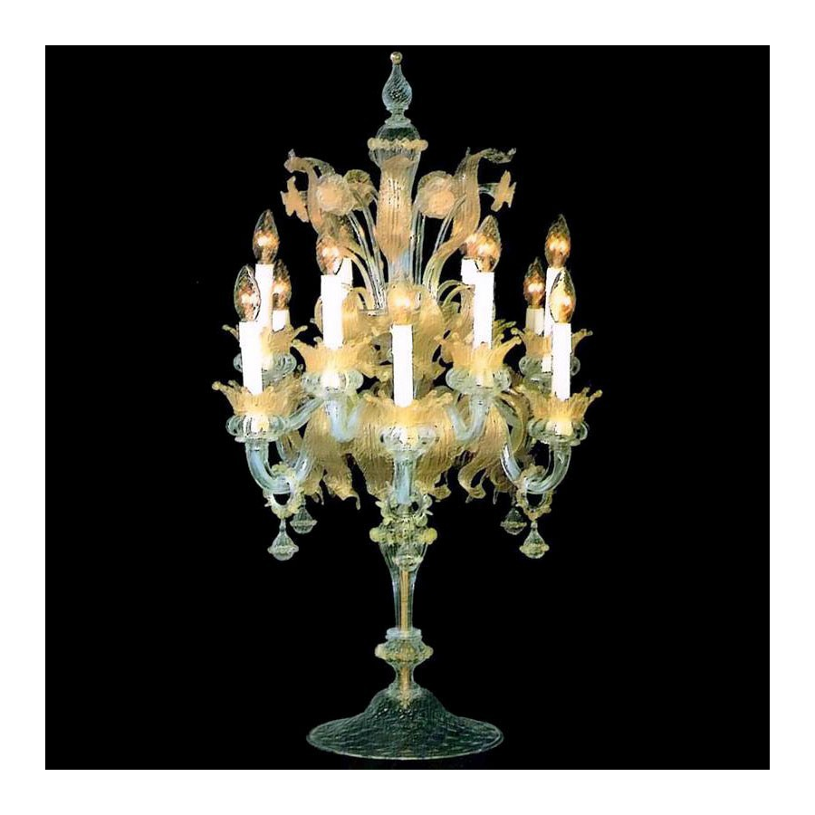 Murano glas Flambeaux San Erasmo