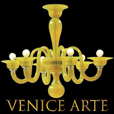 Limone - Murano glass chandelier