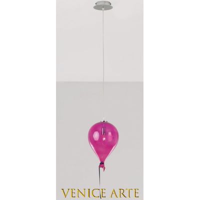 Ballons de Murano - Lustre en verre de Murano, 12 ballons sans lumière