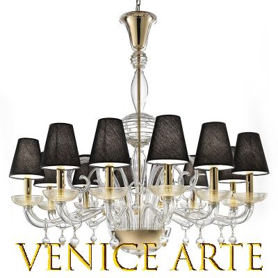 Daphne - Murano glass chandelier