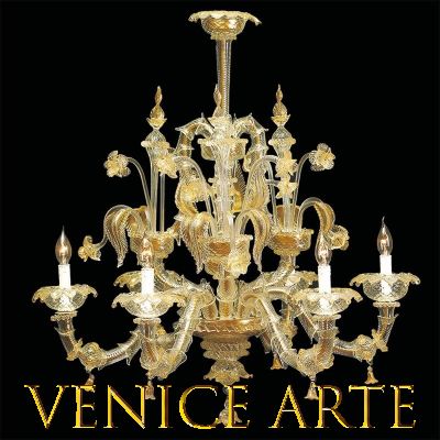 Acropolis - Murano glass chandelier