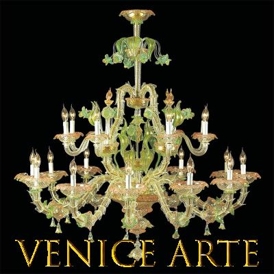Circe - Murano glass chandelier