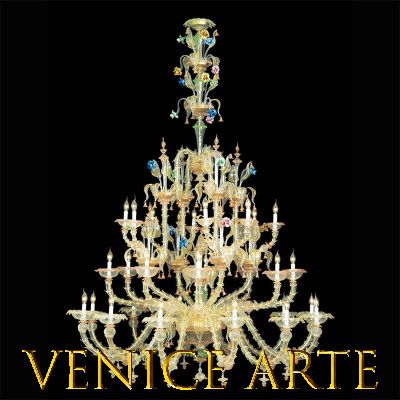 Bach - Murano glass chandelier