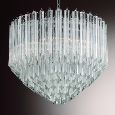 Prisma 4 suspension - L08 - Lustre en verre de Murano