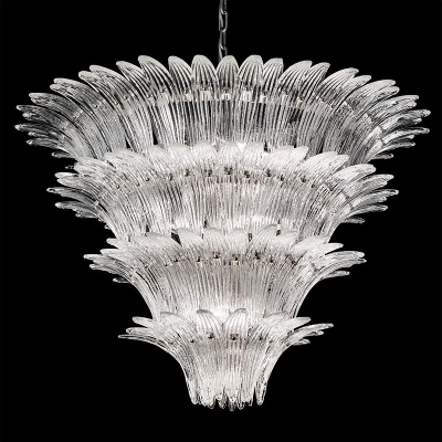 Lampadario in vetro di Murano