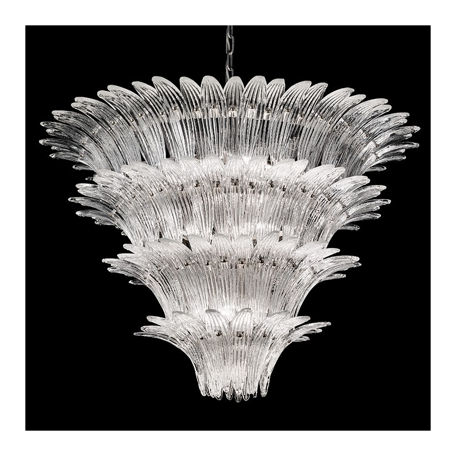 Lampadario in vetro di Murano