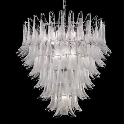 Lampadario in vetro di Murano