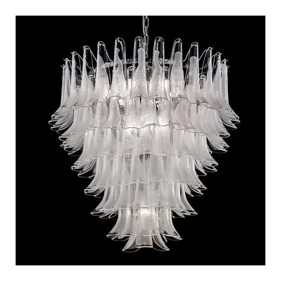 Coquille - Lustre en verre de Murano