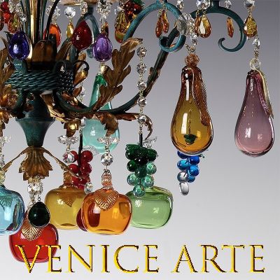 Bacco - Lámpara de cristal de Murano