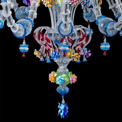 Strauss - Lustre en verre de Murano