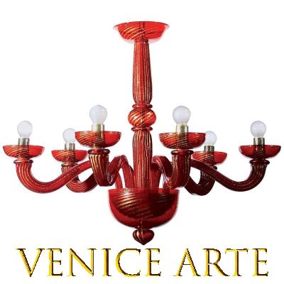 Onda - Murano glass chandelier
